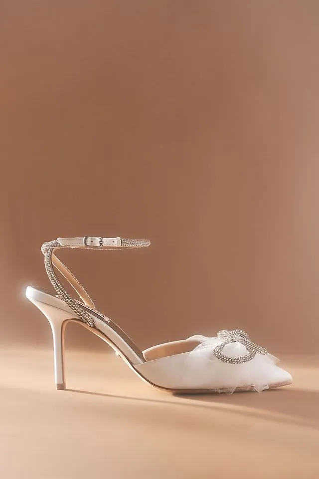 Badgley Mischka Sacred heels, white