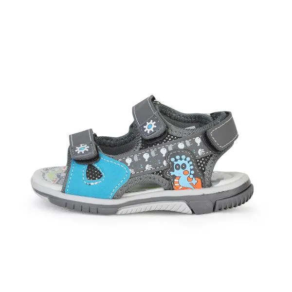 BOYS GREY SANDALS