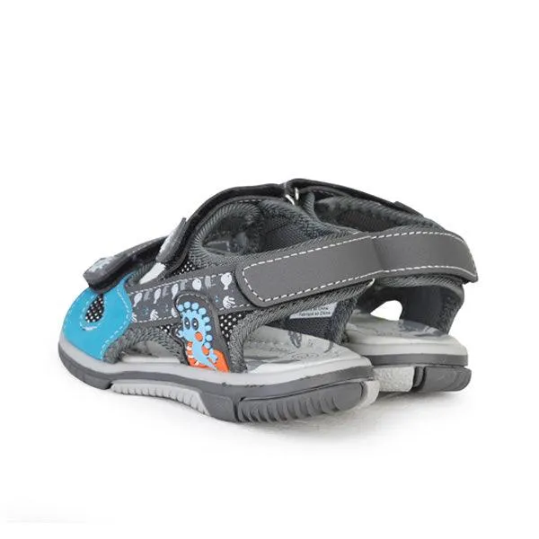 BOYS GREY SANDALS