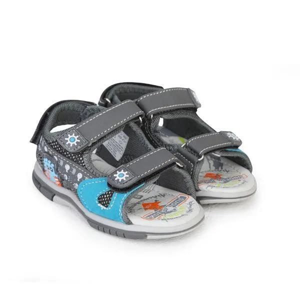 BOYS GREY SANDALS