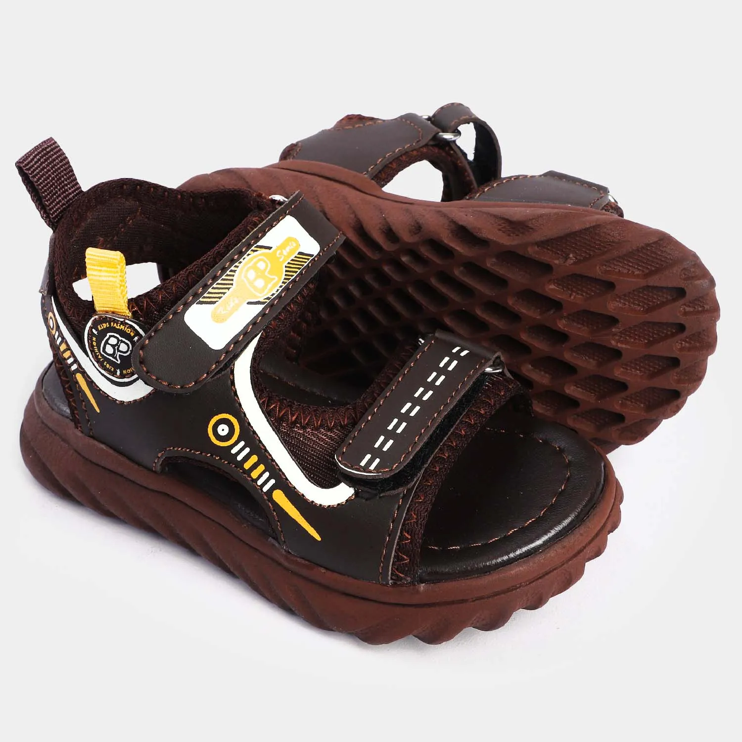 Boys Sandal 2556-12-BROWN