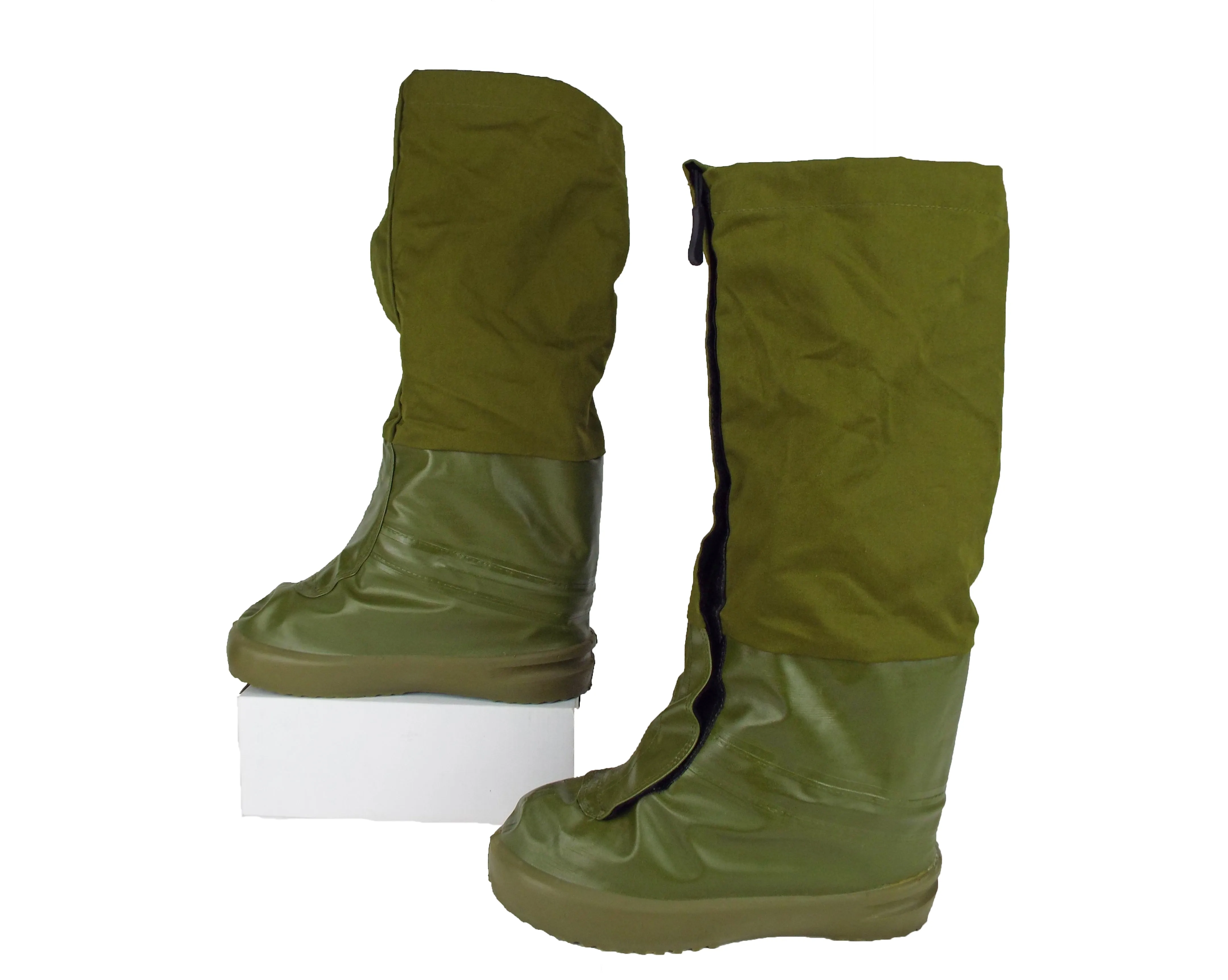 Dutch Army - Green Waterproof Over-Boots - Grade 1