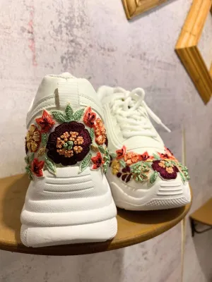 Festive Thread Work Sneakers