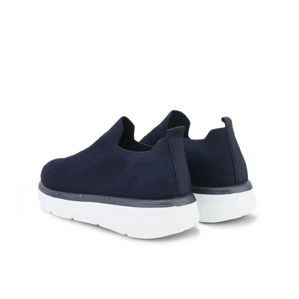 GIRLS NAVY BLUE CORTINA SNEAKERS