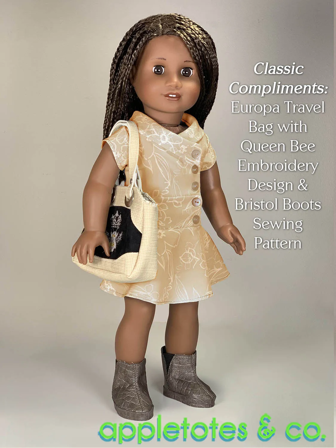 Lauren Dress 18 Inch Doll Sewing Pattern