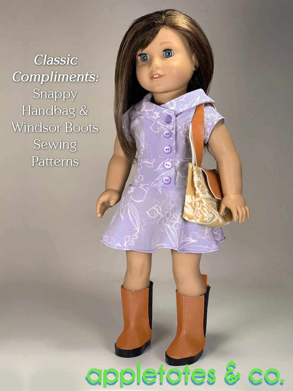 Lauren Dress 18 Inch Doll Sewing Pattern