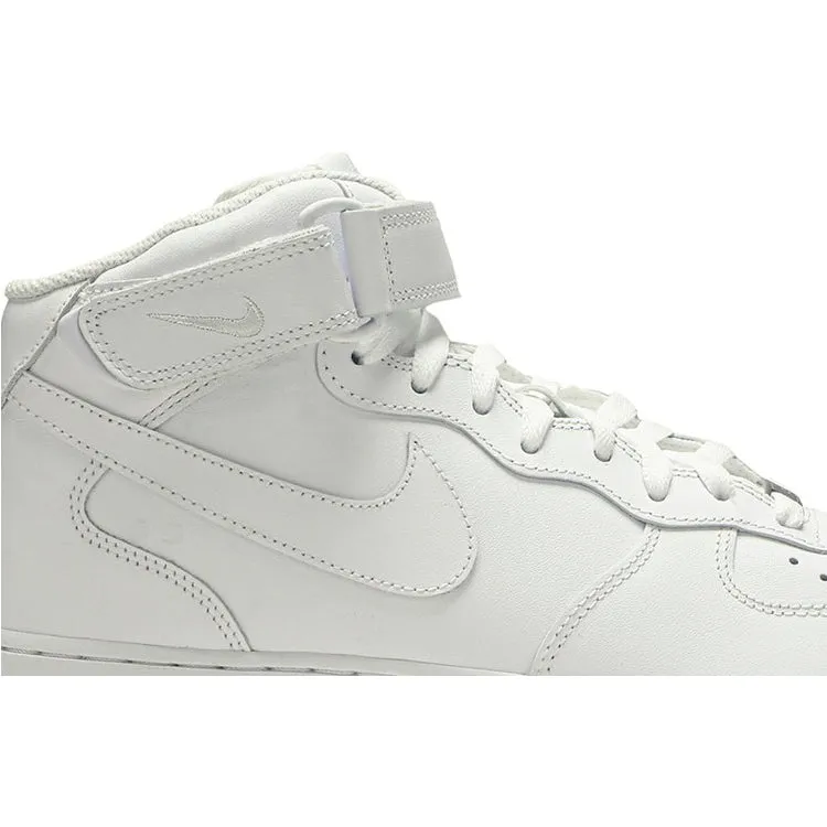 Nike Air Force 1 Mid '07 'White' Sneakers, White