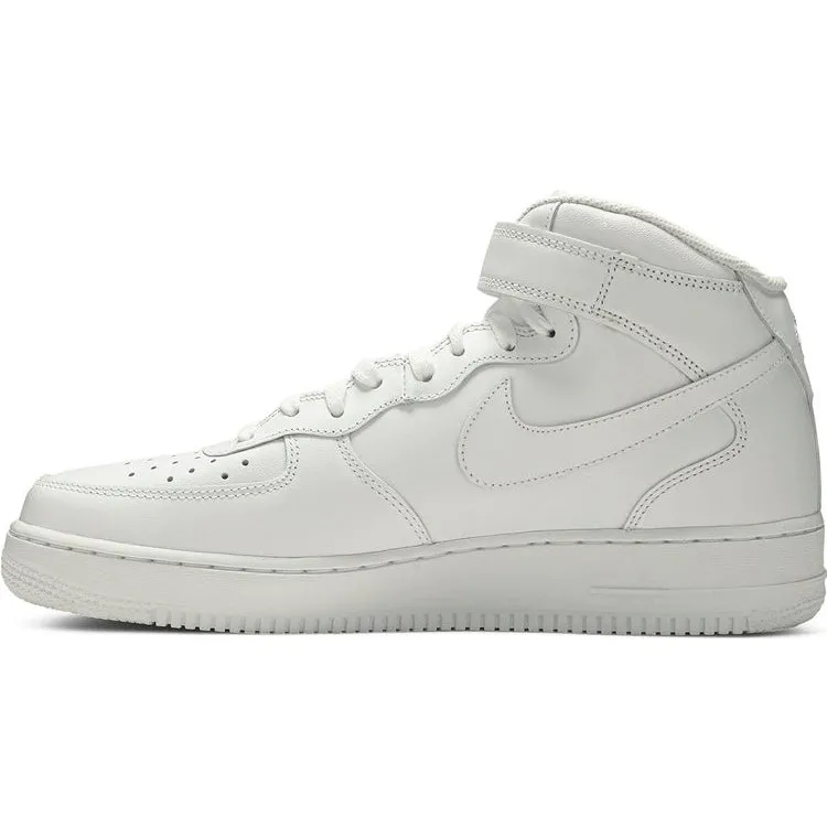 Nike Air Force 1 Mid '07 'White' Sneakers, White