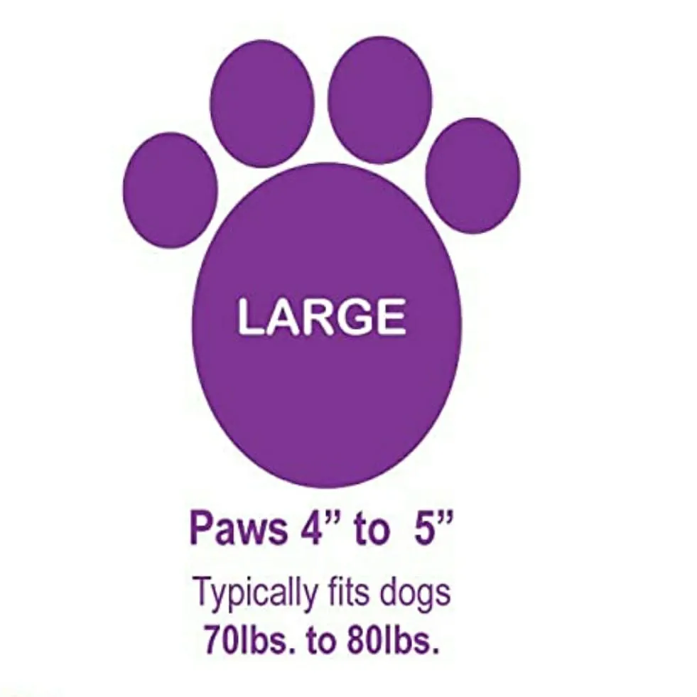 Protex Pawz Rubber Boots - Large (Purple)